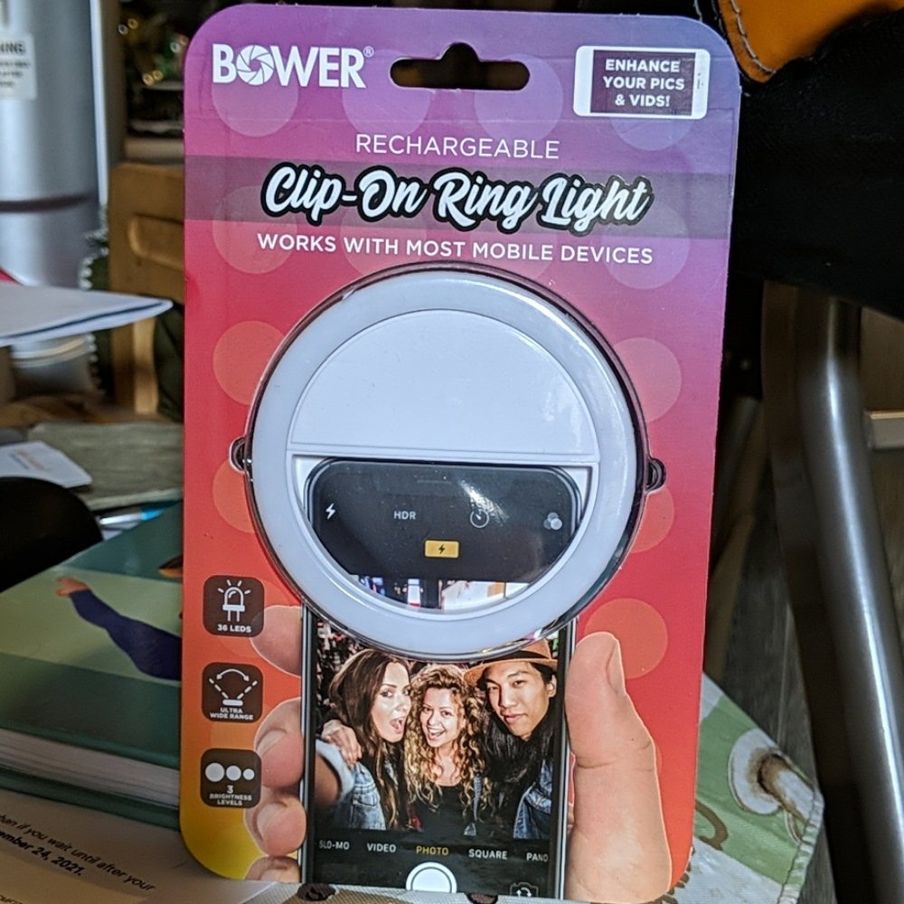 Clip on Ring light